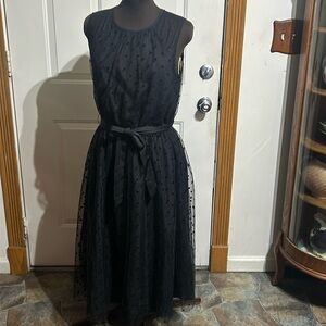 Draper James Black Sleeveless Dress